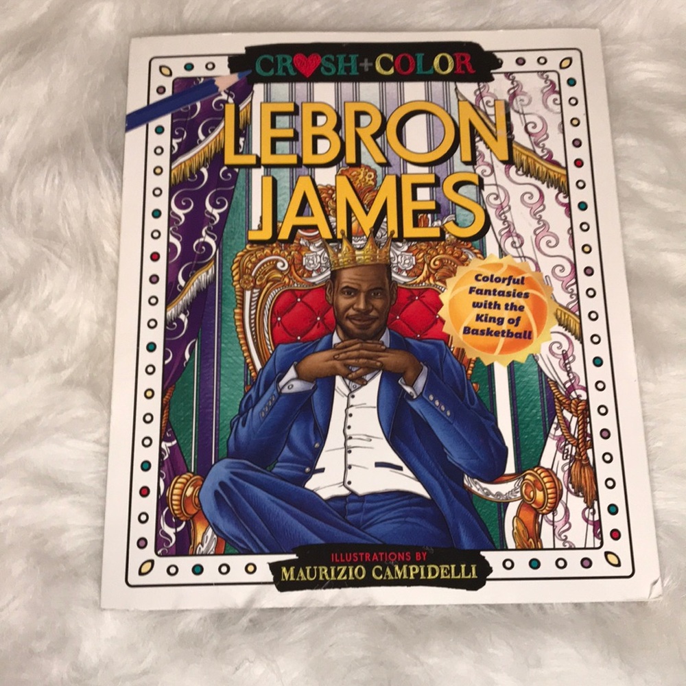 Lebron James Coloring Book